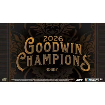 2026 Upper Deck Goodwin Champions Hobby 16 Box Case [Contact us to Order]