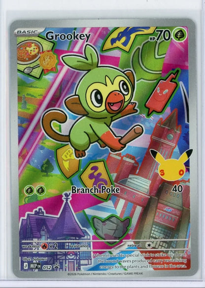 Grookey Pokémon Mega Evolution First Partner Promo #052