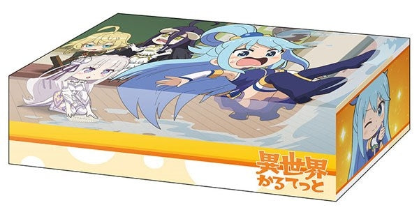 Bushiroad Storage Box Collection Vol.394: Isekai Quartet - Aqua, Emilia, Tanya, & Albedo