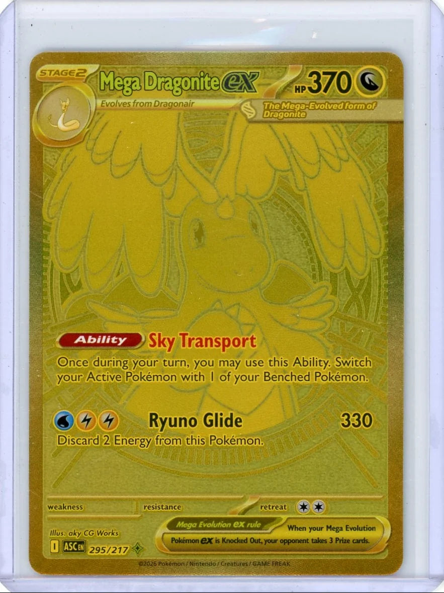 Mega Dragonite ex 2026 Pokemon Ascended Heroes #295/217