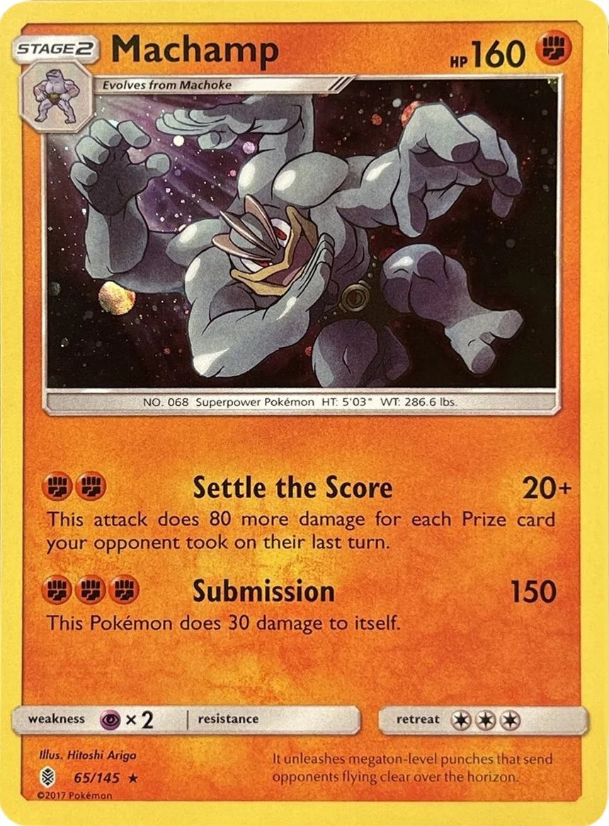Machamp - 65/145 (Cosmos Holo) (065/145) (Blister Exclusives) (BLE)