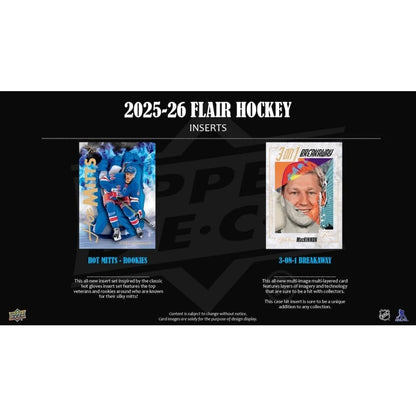 2025-26 Upper Deck Flair Hockey Hobby Box [Contact Us To Order]