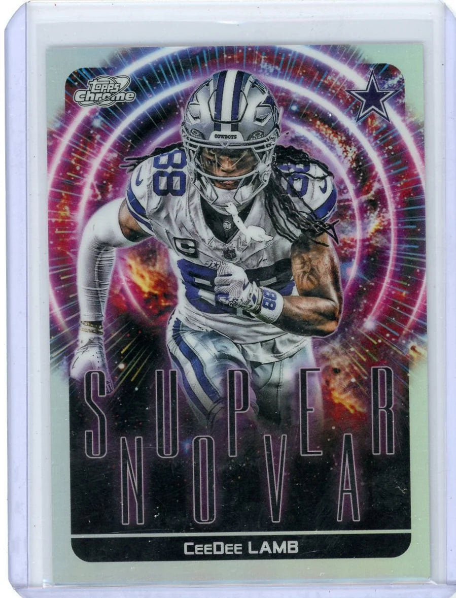 Ceedee Lamb 2025 Topps Cosmic Super Nova SSP