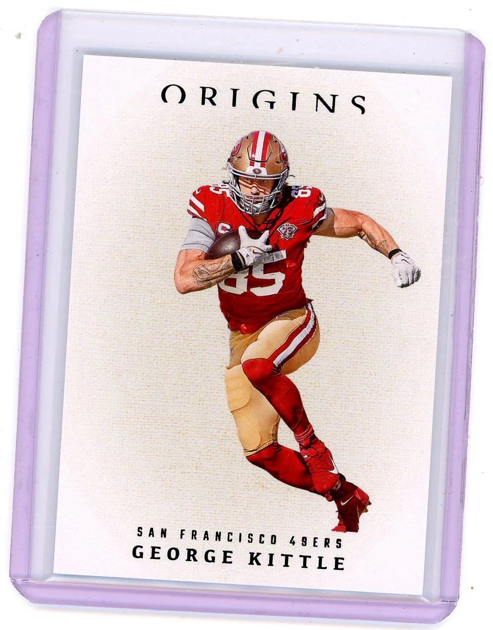 George Kittle 2022 Panini Origins Blank Slate