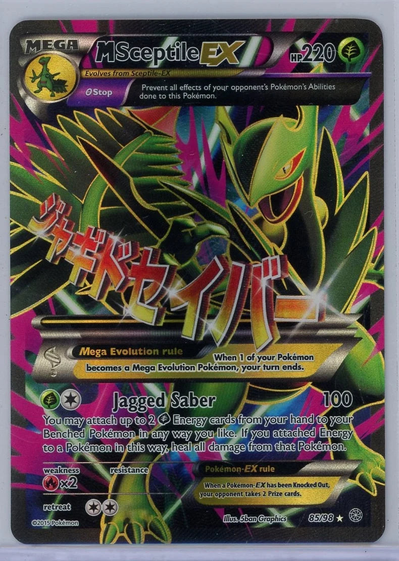 M Sceptile Pokémon Ancient Origins Ultra Rare #85/98