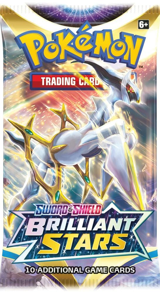 Pokémon Sword & Shield Brilliant Stars Booster Pack