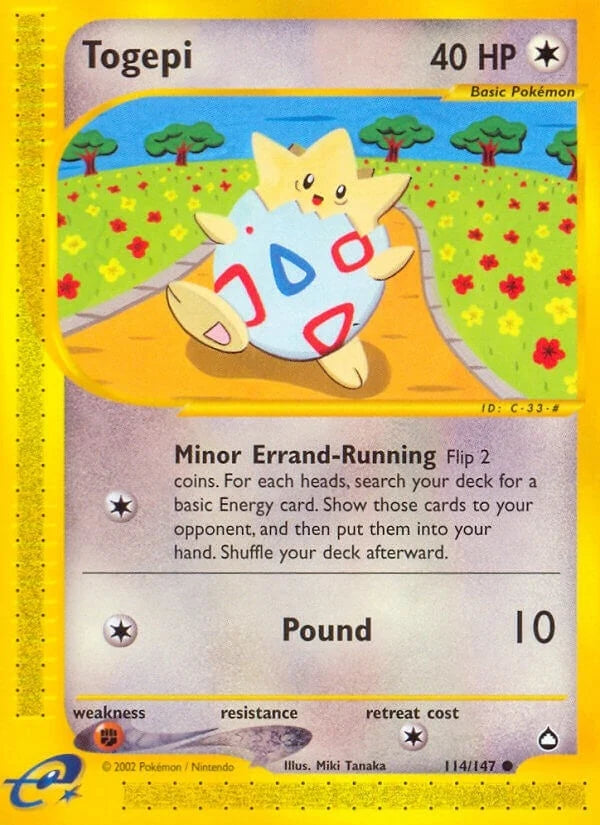 Togepi (114/147) (Aquapolis) (AQ)