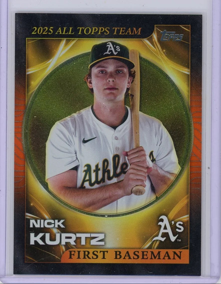 Nick Kurtz 2026 Topps All Topps Team orange foil #'d 25/25