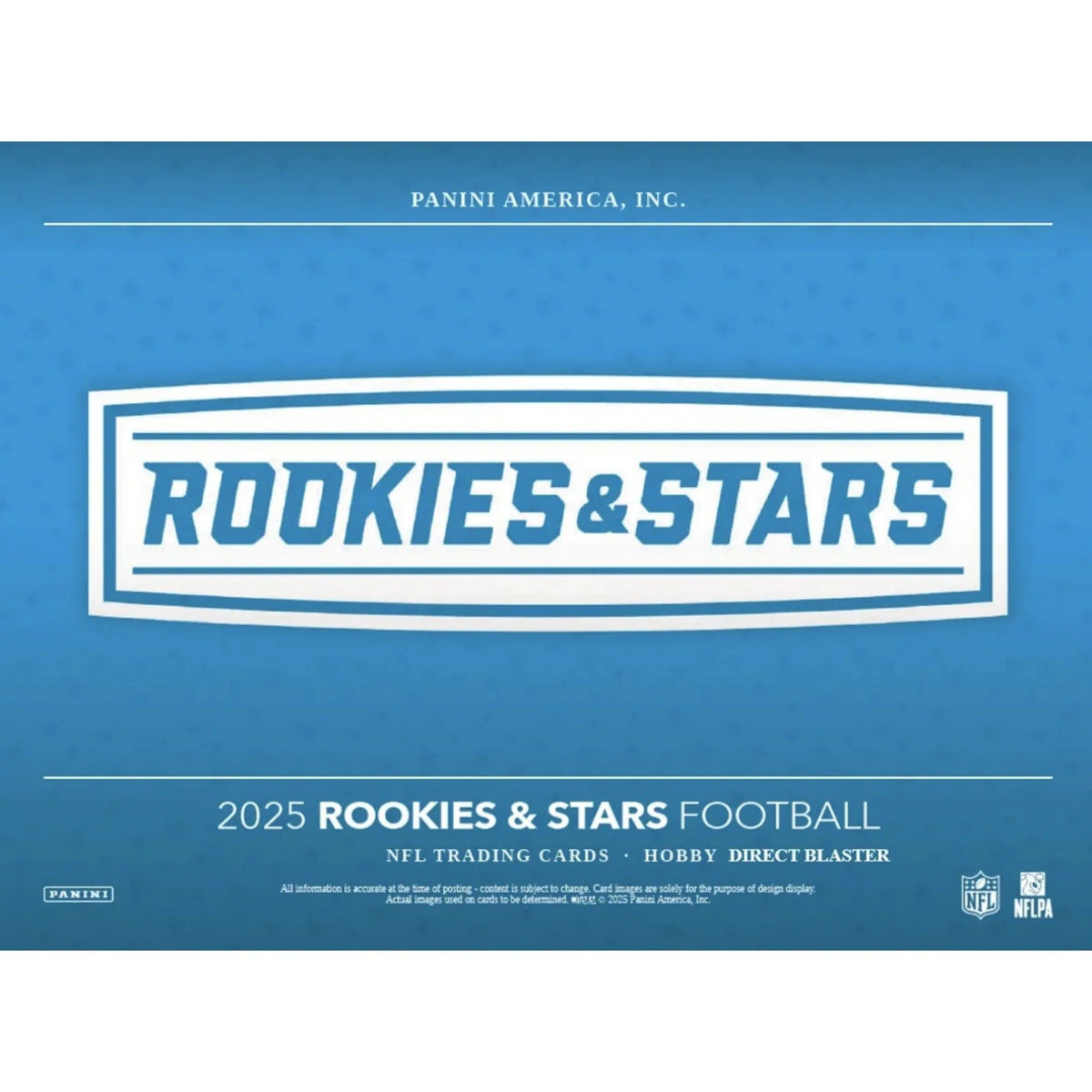 2025 Panini Rookies and Stars Football Blaster Box 20 box case
