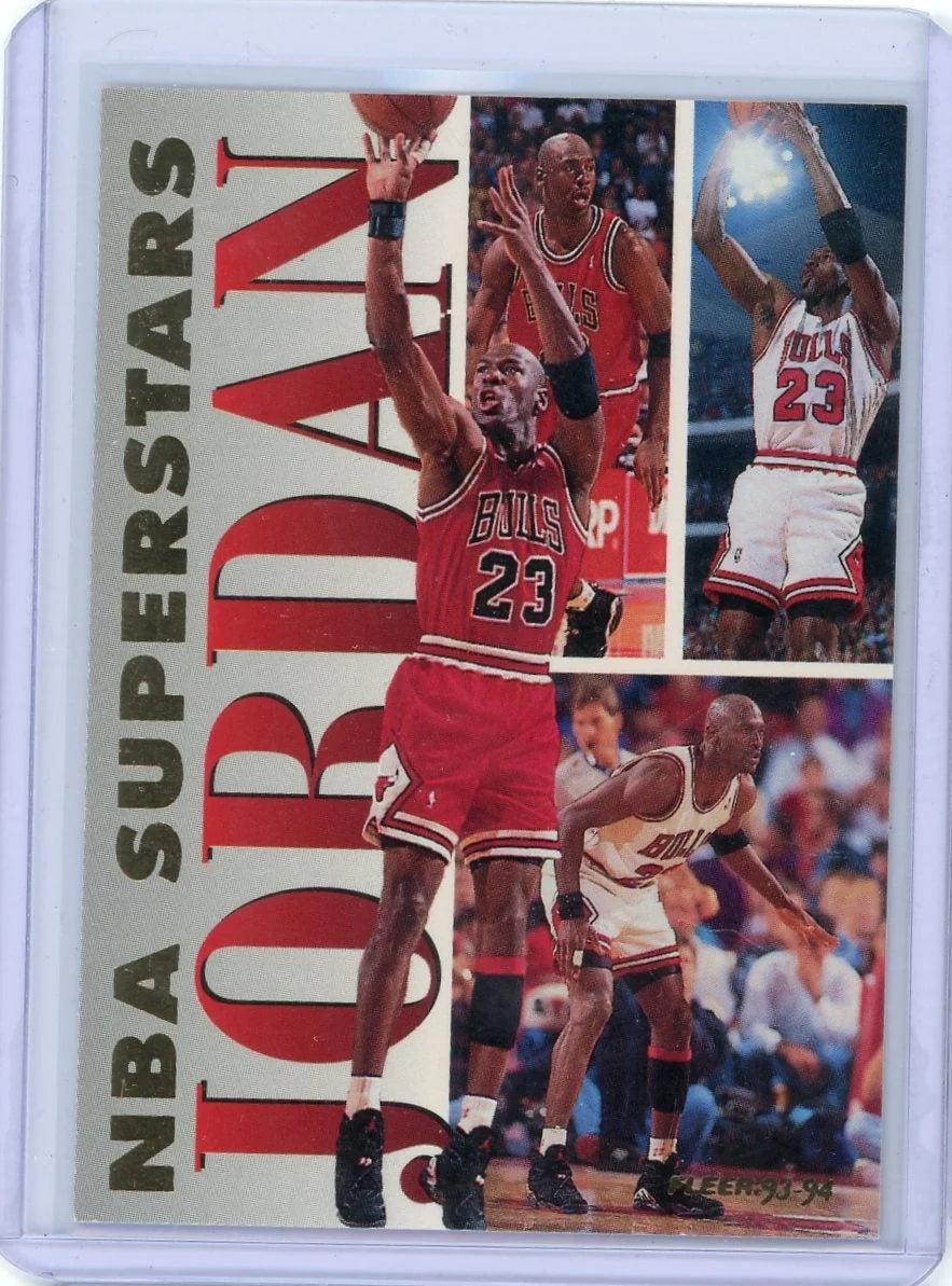 Michael Jordan 1993-94 Fleer NBA Superstars #7