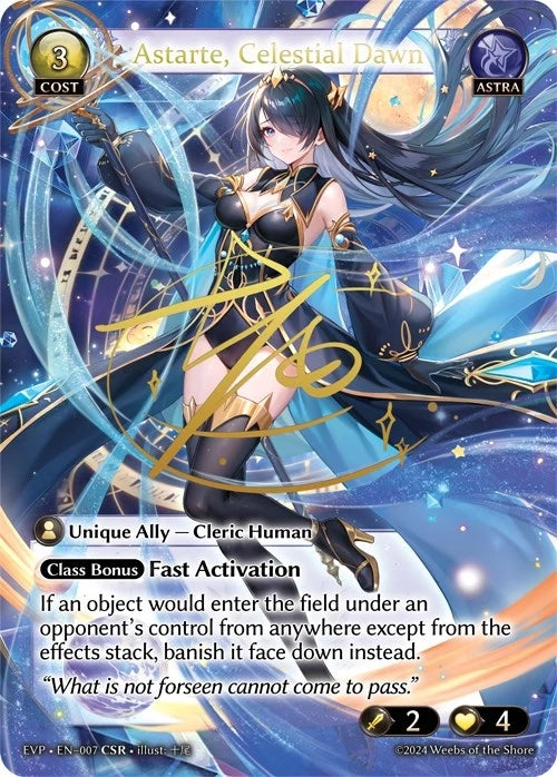Astarte, Celestial Dawn (007) (Alchemical Revolution Event Pack) (EVP2)