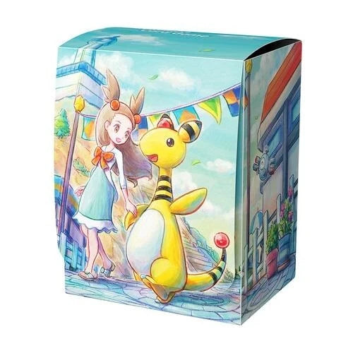 Pokemon Center Japan Exclusive: Ampharos & Jasmine Deck Box