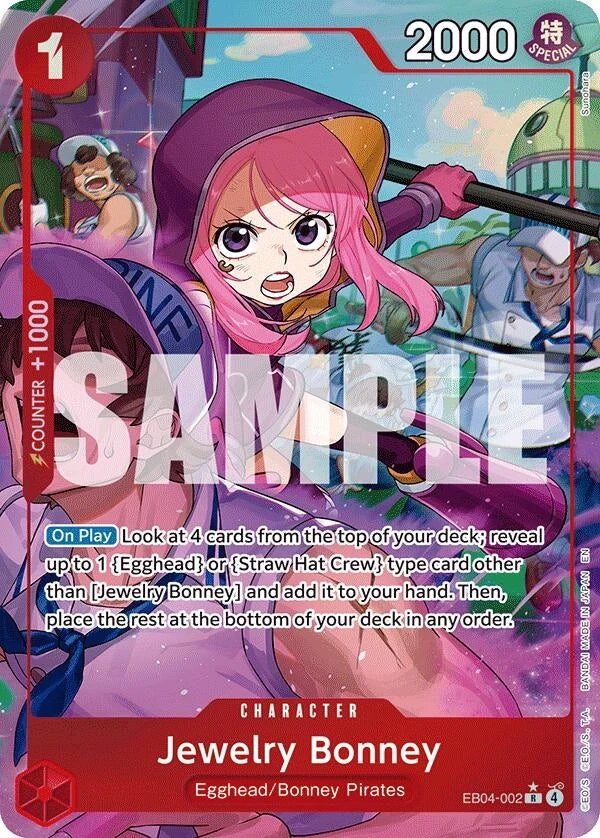 Jewelry Bonney (EB04-002) (Alternate Art) (EB04-002) (Adventure on Kami's Island) (OP15-EB04)