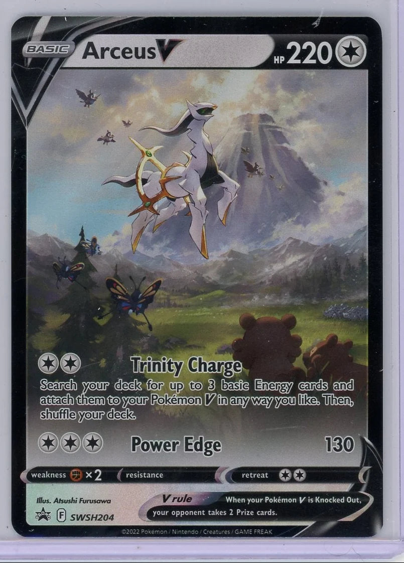 Arceus V Pokémon SWSH204 - Black Star Promo
