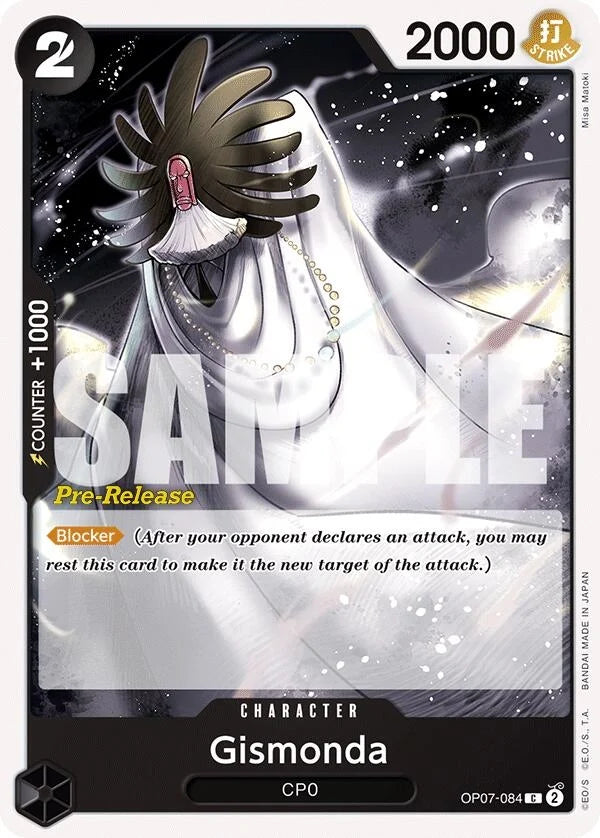 Gismonda (OP07-084) (500 Years in the Future Pre-Release Cards) (OP07 PRE)
