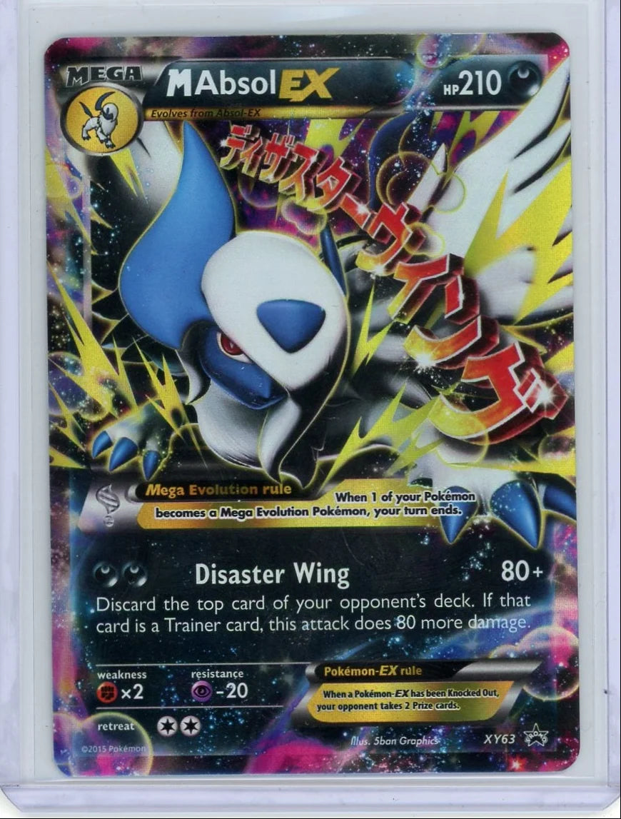 M Absol EX 2015 Pokemon Black Star Promo #XY63