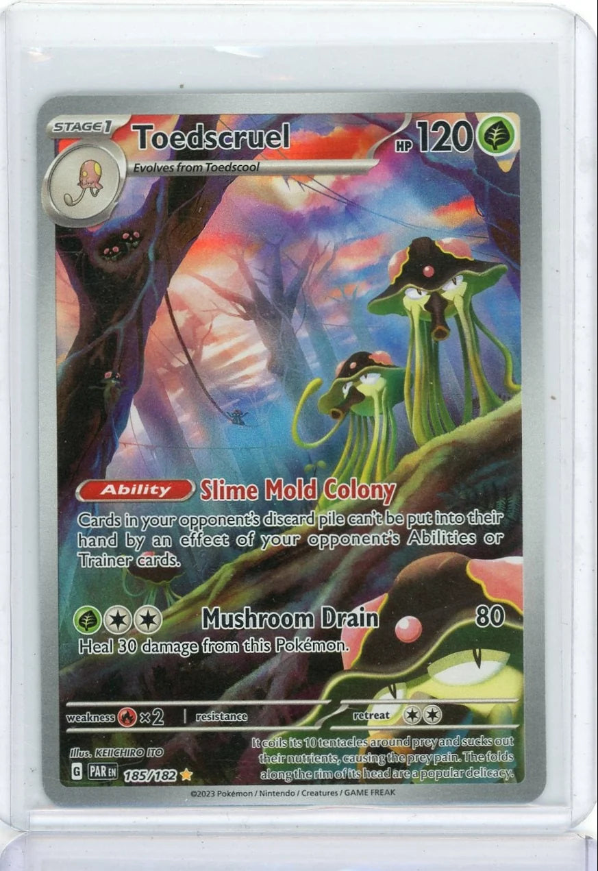 Toedscruel 2023 Pokemon Paradox Rift Illustration rare #185/182