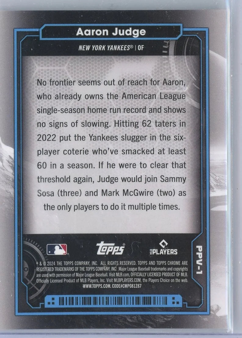Aaron Judge 2024 Topps Cosmic Chrome Planetary Pursuit Venus