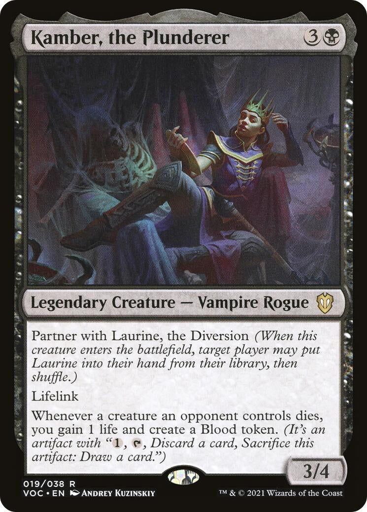 Kamber, the Plunderer (19) (Innistrad: Crimson Vow)