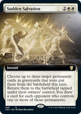 Sudden Salvation (Extended Art) (48) (Innistrad: Crimson Vow)