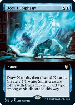 Occult Epiphany (Extended Art) (52) (Innistrad: Crimson Vow)