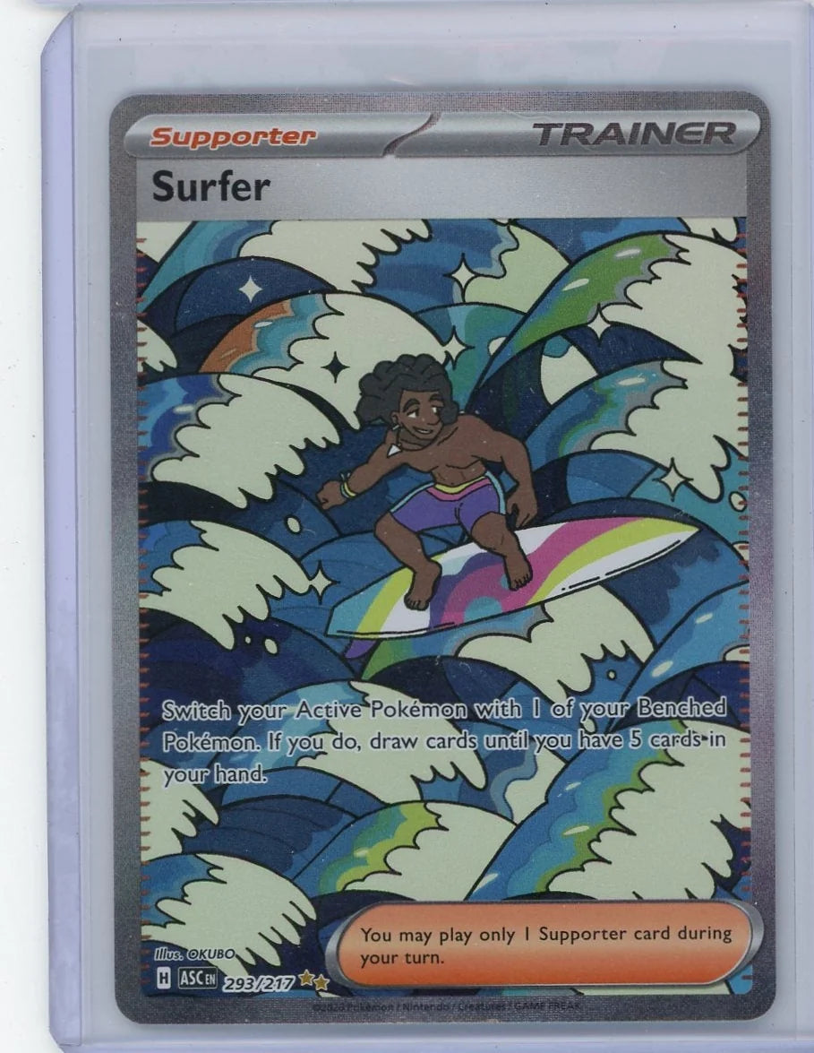 Surfer Pokémon Ascended Heroes Special Illustration Rare #293/217