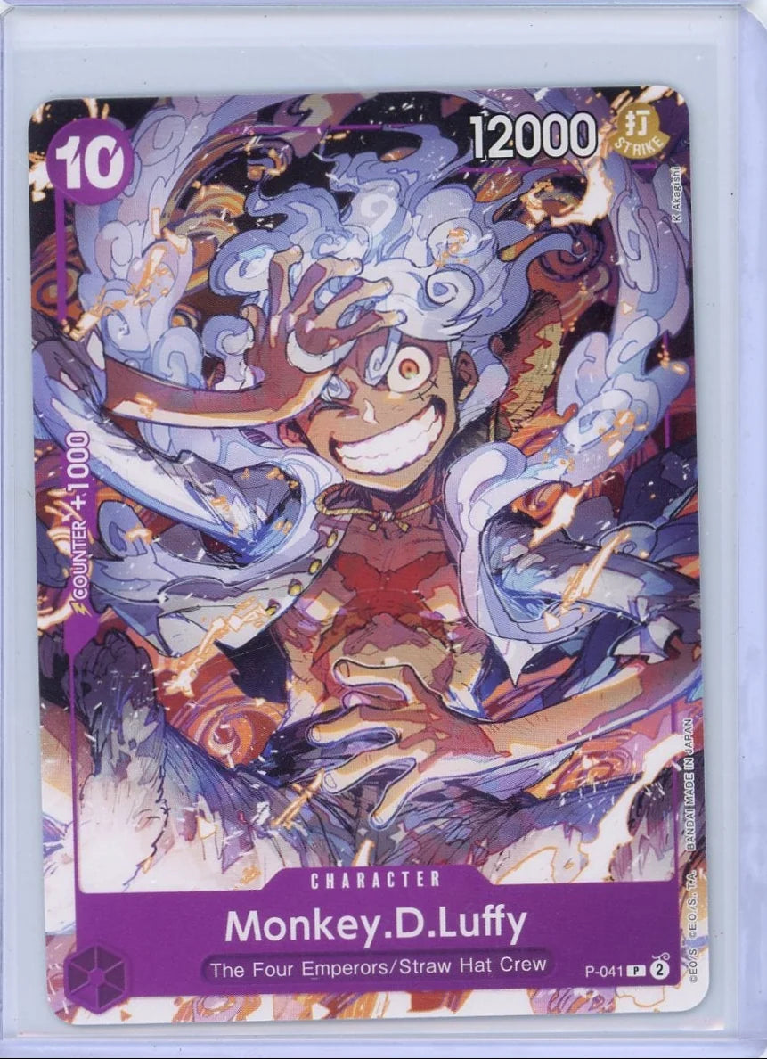 Monkey D. Luffy One Piece P-041 Promo