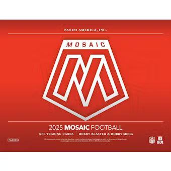 2025 Panini Mosaic Football Hobby Blaster 20 Box Case