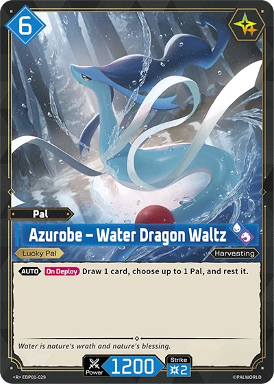 Azurobe – Water Dragon Waltz (EBP01-029) (Dawn of Palpagos) (EBP01)
