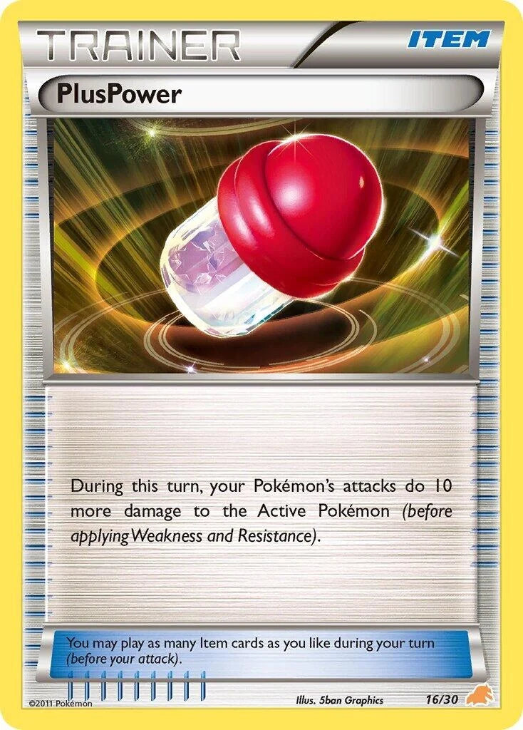 PlusPower (Excadrill) (16/30) (BW Trainer Kit: Excadrill & Zoroark) (BLW)