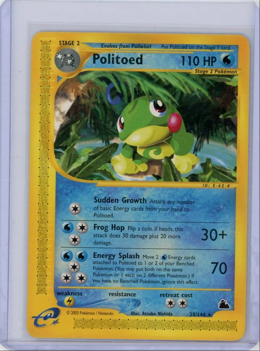 Politoed Pokémon Skyridge #25/144