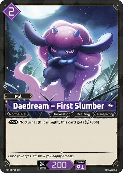 Daedream – First Slumber (EBP01-080) (Dawn of Palpagos) (EBP01)
