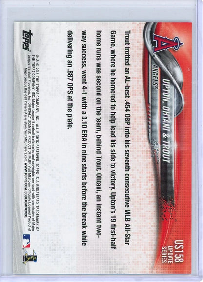 Next Stop, Stardom (Shohei Ohtani) 2018 Topps Update Series #US158