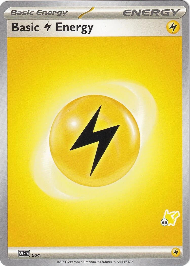 Basic Lightning Energy - Pikachu 35 (004) (Battle Academy 2024) (BA24)