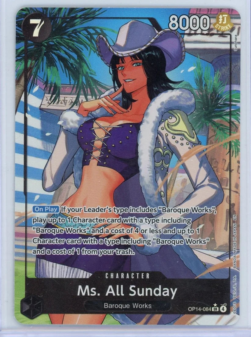 Ms. All Sunday One Piece OP-14 Alternate Art #OP14-084