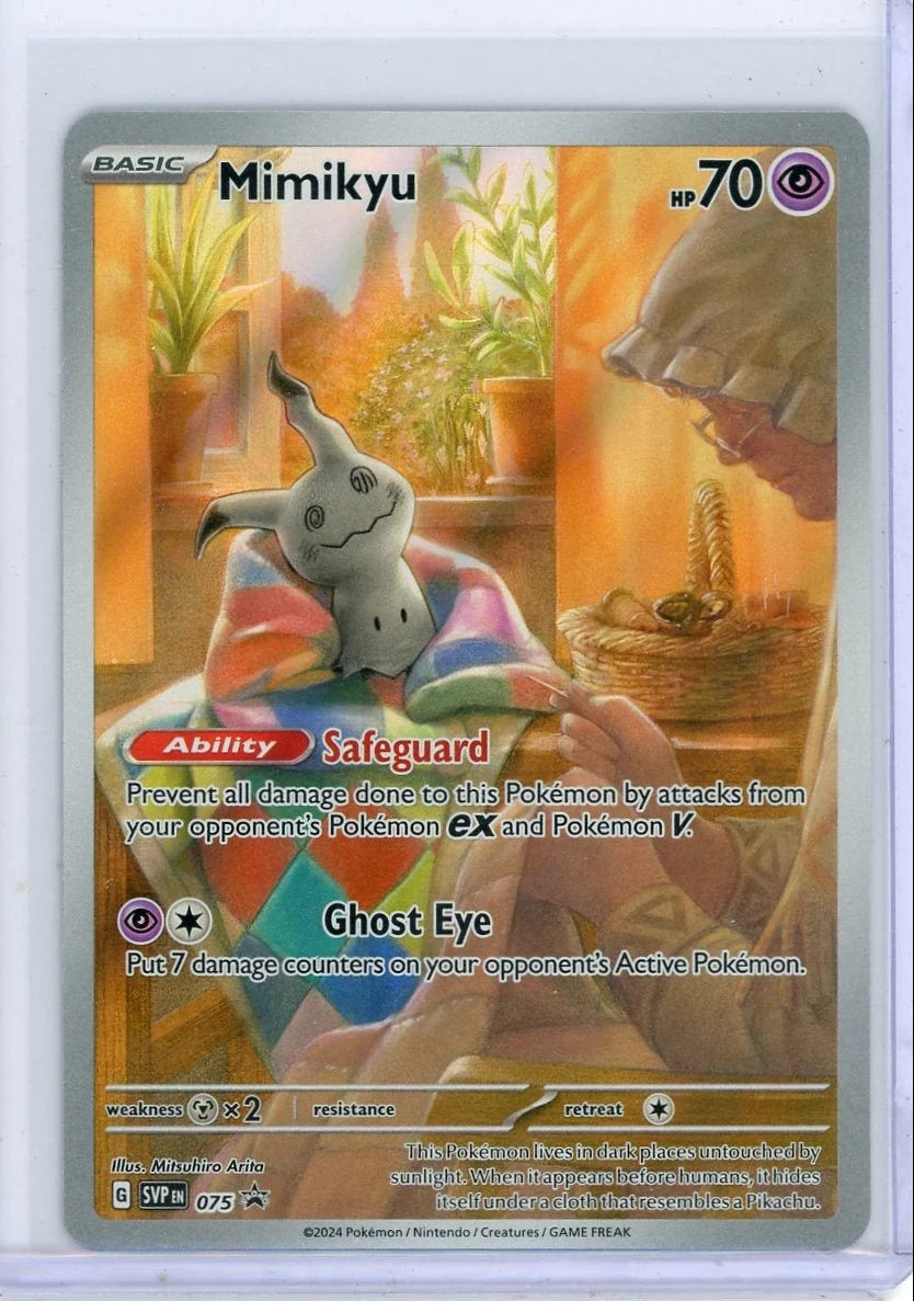 Mimikyu Pokémon Scarlet Violet Promo #075