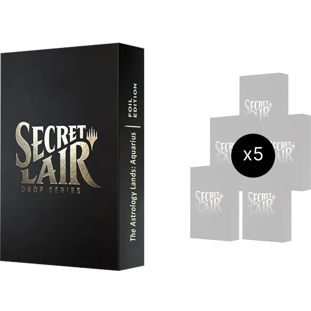 Secret Lair Drop: Astrology Lands (Aquarius) Bundle - Traditional Foil Edition