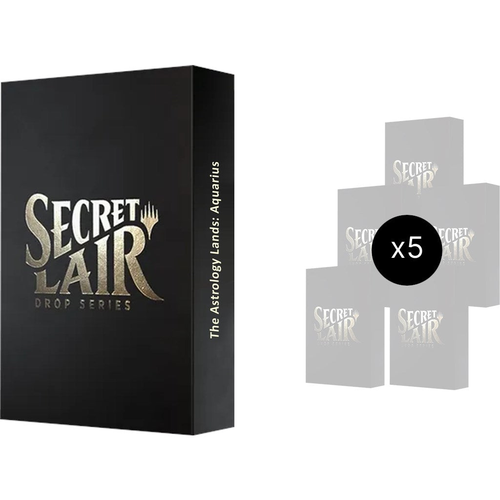 Secret Lair Drop: Astrology Lands (Aquarius) Bundle - Non-Foil Edition