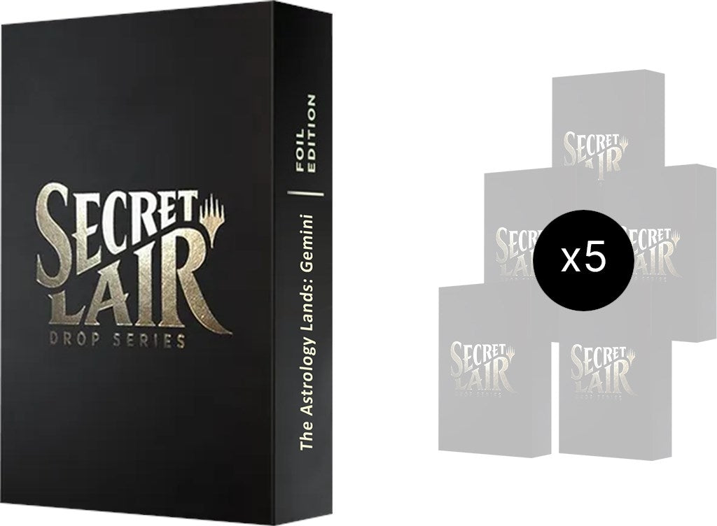 Secret Lair Drop: Astrology Lands (Gemini) Bundle - Traditional Foil Edition
