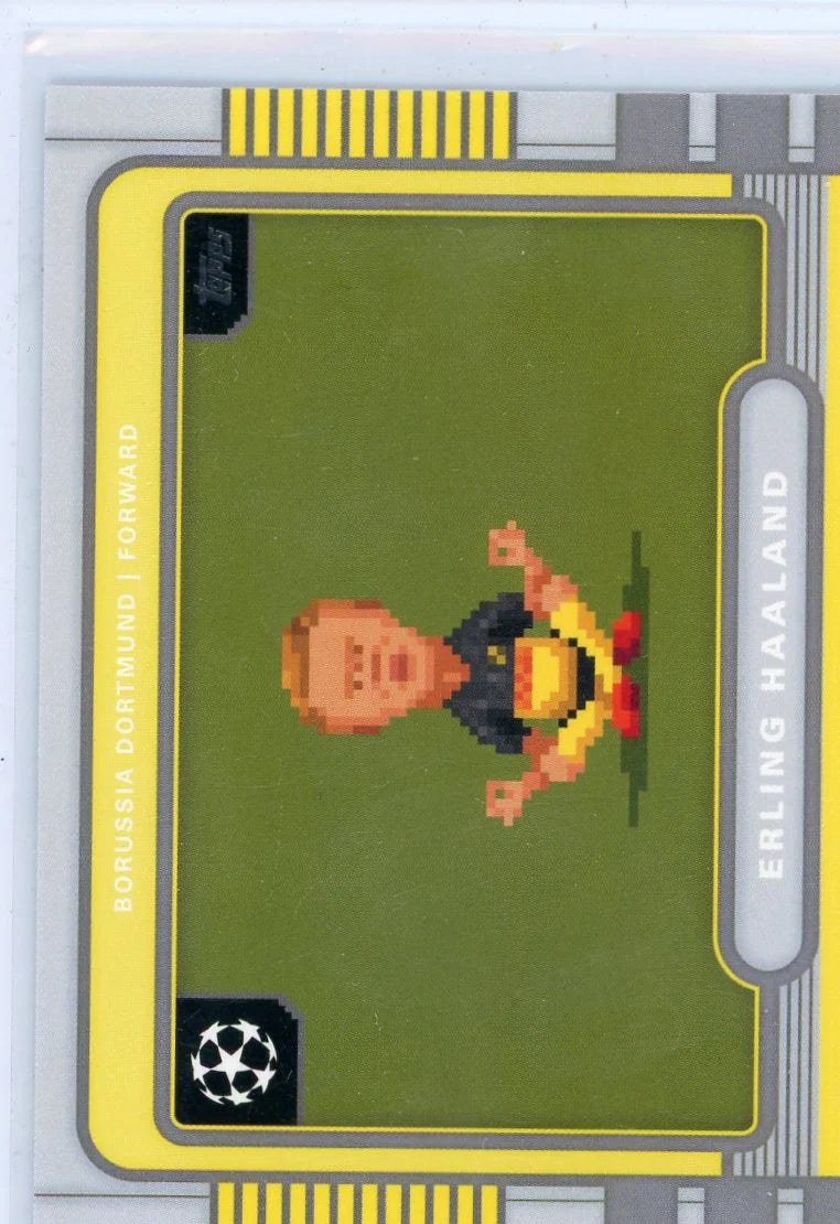 Erling Haaland 2025-26 Topps UEFA Club Competitions 8-Bit