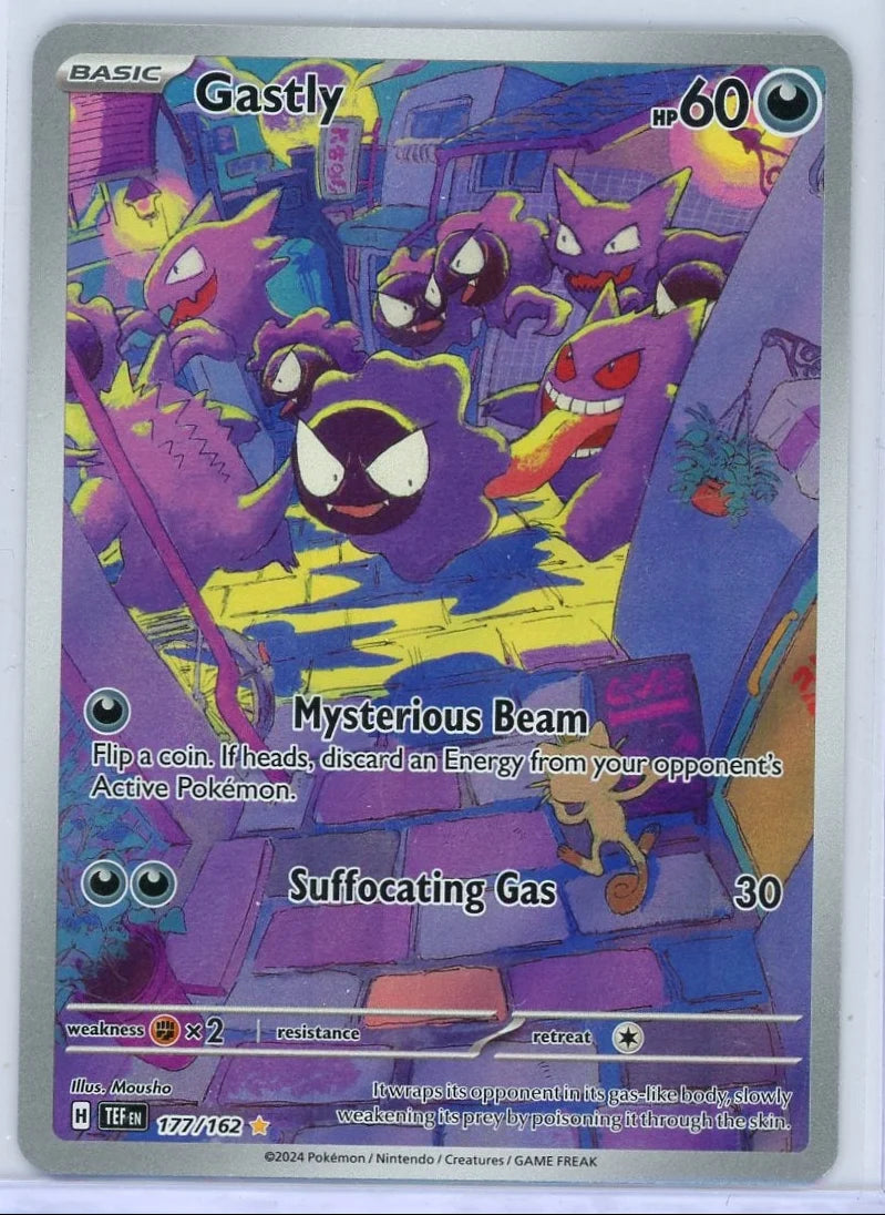 Gastly 2024 Pokémon Temporal Forces #117/162