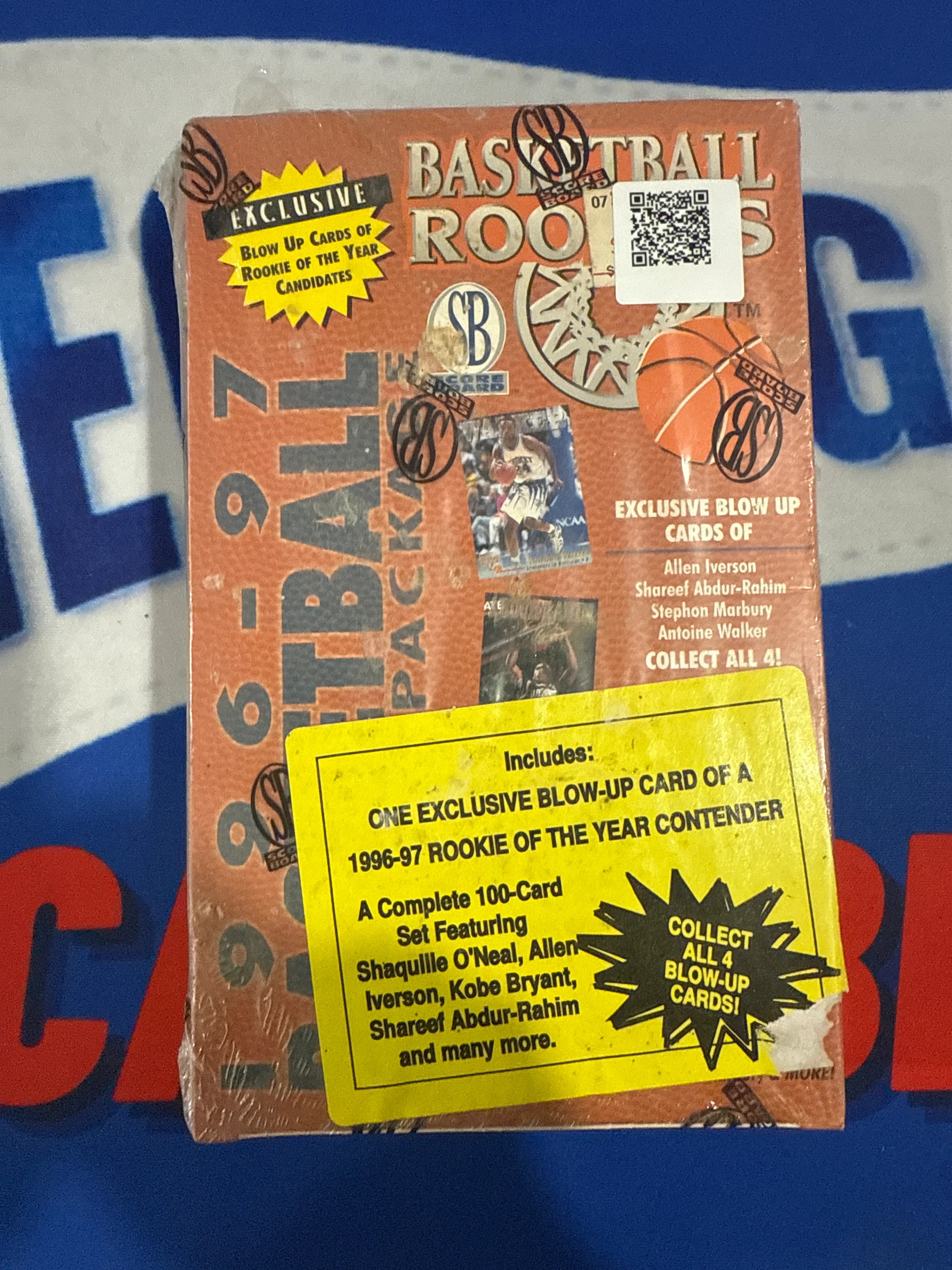 1996-97 Score Board Basketball Rookies Special Box