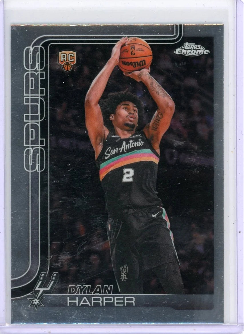 Dylan Harper 2025-26 Topps Chrome Update rookie card
