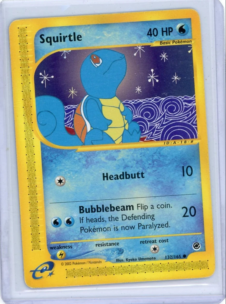 Squirtle Pokémon Expedition #132/165