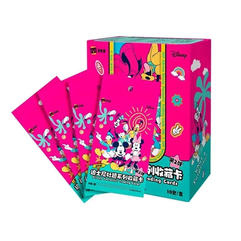 Disney Festivals Joy Edition Trading Cards Hobby Box Version 2 (Kakawow 2024)