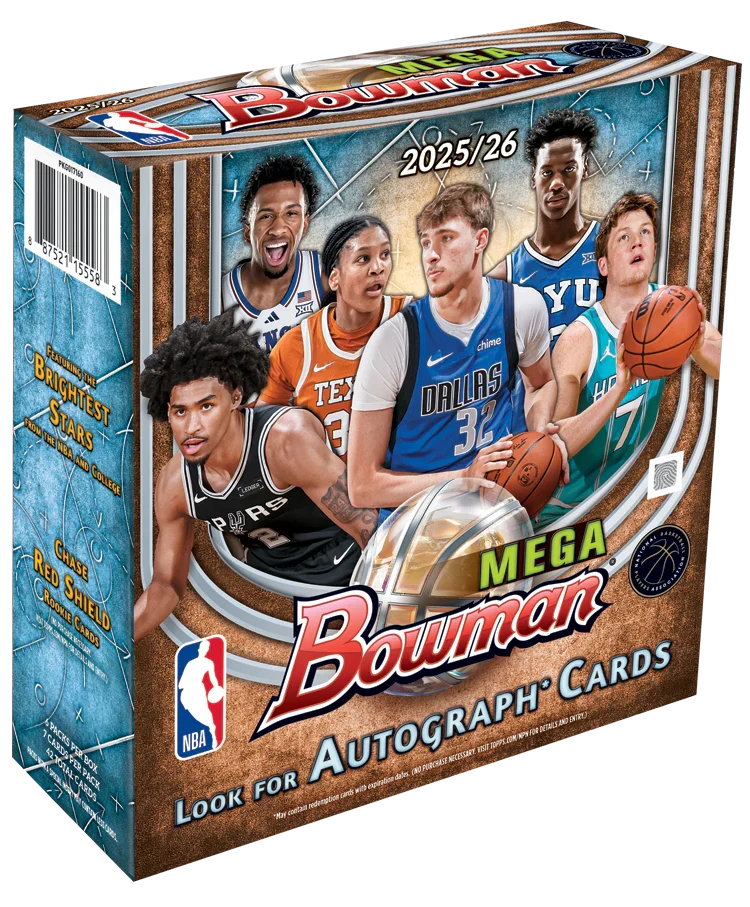 2025-26 Bowman Basketball Mega 20 Box Case