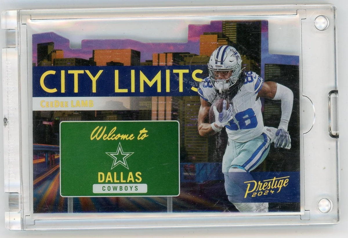 Ceedee Lamb 2024 Panini Prestige City limits SSP