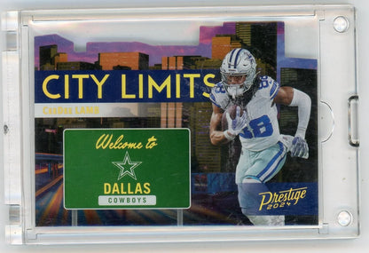 Ceedee Lamb 2024 Panini Prestige City limits SSP