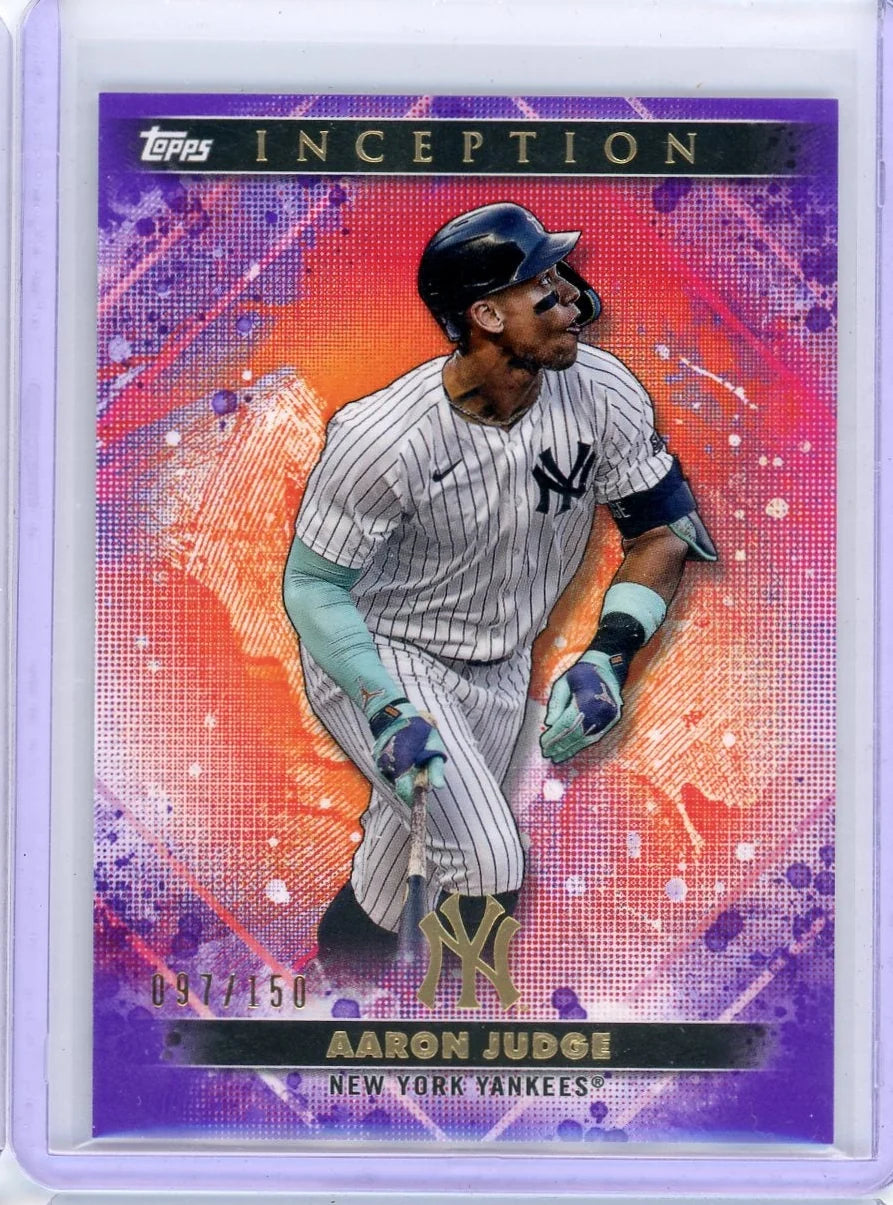 Aaron Judge 2024 Topps Inception Purple #'d 097/150