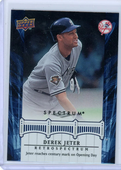 Derek Jeter 2008 Upper Deck Spectrum #DJ60